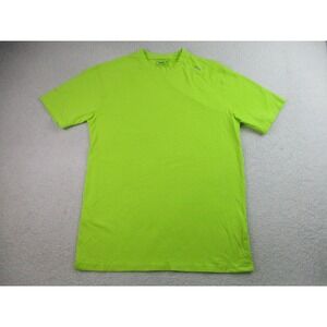 Tasc Performance T Shirt Mens S Yellow Bamboo Tech‎ Organic Cotton S/S Athletic